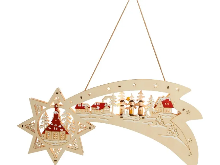 Holz-Sternschnuppe