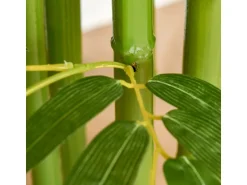 HOMCOM Künstliche Pflanze Seidentuch Kunststoff 17L x 17B x 140H cm