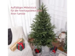 HOMCOM Künstlicher Weihnachtsbaum 150 cm mit 1724 Spitzen