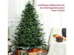 HOMCOM Künstlicher Weihnachtsbaum Ø122 x 183H cm Christbaum