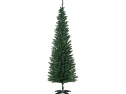 HOMCOM Weihnachtsbaum 1,8 m mit Ständer Kunsttanne