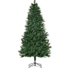HOMCOM Weihnachtsbaum 1111 Spitzen Stahl Kunststoff 90 x 180H cm