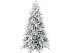 HOMCOM Weihnachtsbaum Künstlich Kunststoff Metall 110 x 180H cm