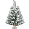HOMCOM Weihnachtsbaum Kunststoff Polyester 32L x 32B x 60H cm