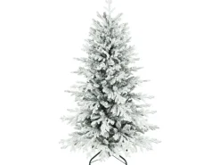 HOMCOM Weihnachtsbaum Kunststoff Metall 93L x 93B x 150H cm