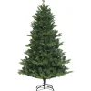 HOMCOM Weihnachtsbaum Kunststoff PE Stahl 105 x 180H cm