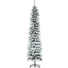 HOMCOM Weihnachtsbaum Kunststoff Metall 46 x 180H cm