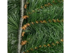 HOMCOM Weihnachtsgirlande Kunststoff Metall 180L x 30B x 30H cm