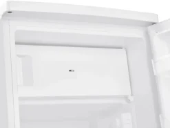 homeX Kühlschrank mit Gefrierfach Klein Mini Kühl-Gefrierkombination 109 Liter Freistehend 4-Sterne Gefrieren Weiß