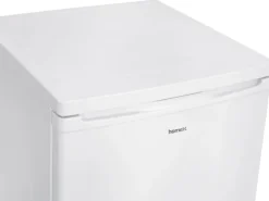 homeX Kühlschrank mit Gefrierfach Klein Mini Kühl-Gefrierkombination 109 Liter Freistehend 4-Sterne Gefrieren Weiß