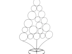 House of Seasons Dekoration Weihnachtsbaum 62 cm x 30 cm x 95 cm Schwarz