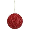 House of Seasons Weihnachtskugel Unzerbrechlich Ø 8 cm Rot