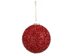 House of Seasons Weihnachtskugel Unzerbrechlich Ø 8 cm Rot