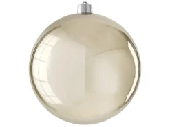 House of Seasons Weihnachtskugel Ø 25 cm Champagner