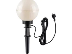 Just Light. Außen-Dekoleuchten Hemis Weiß Ø 20 cm