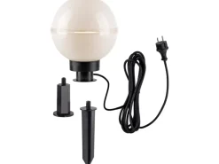 Just Light. Außen-Dekoleuchten Hemis Weiß Ø 20 cm