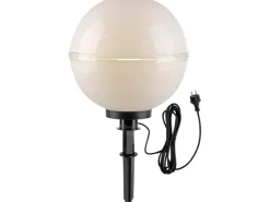 Just Light. Außen-Dekoleuchten Hemis Weiß Ø 40 cm