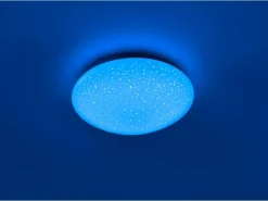 Just Light. LED-Deckenleuchte Skyler Weiß Ø 25 cm