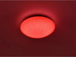 Just Light. LED-Deckenleuchte Skyler Weiß Ø 25 cm