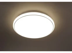 Just Light. LED-Deckenleuchte Jupiter Sternenhimmel Weiß Ø 80 cm