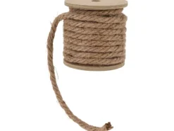 Juteschnur auf Holzspule 4-fach sortiert