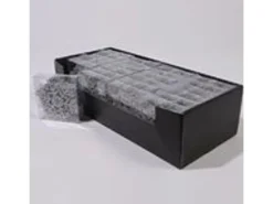 Kaemingk Christbaumschmuck Schneeflocke Silber Baumhaenger  10 cm  8 Stueck