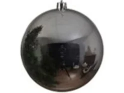 Kaemingk Weihnachtsbaumkugeln Bruchfest  20 cm 1 Stueck Silber