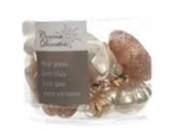 Kaemingk Weihnachtsbaumkugeln Glas Blueten Sterne Herzen Zapfen 12 Stueck Perle