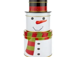 Keksdose Schneemann Ø 10,5 cm x 20,5 cm