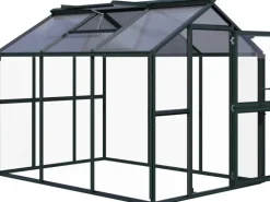 KGT Gewächshaus Galant III Tannengrün 6,65 m²