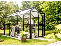 KGT Gewächshaus Galant III Tannengrün 6,65 m²