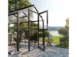 KGT Gewächshaus Galant III Tannengrün 6,65 m²