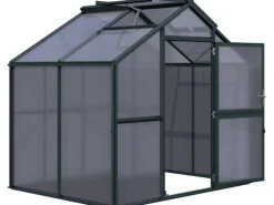 KGT Gewächshaus Novum II Tannengrün 5,68 m²