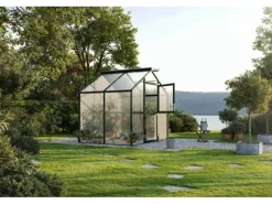 KGT Gewächshaus Novum II Tannengrün 5,68 m²