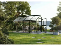 KGT Gewächshaus Novum IV Tannengrün 11,14 m²