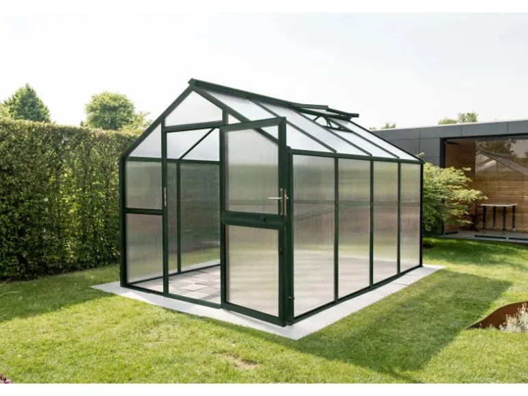 KGT Gewächshaus Novum IV Tannengrün 11,14 m²