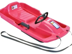 KHW Lenkschlitten Kunststoff Snow Fox Pink