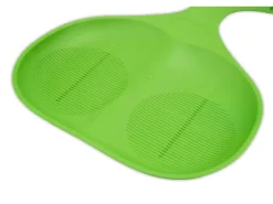 KHW Rutschteller Snow Glider 58 cm x 39 cm x 1,5 cm Grün