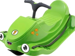 KHW Schlitten Snow Quad mit Lenker und Stickerbogen Grün