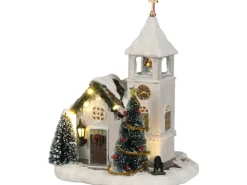 Kirche Batteriebetrieb L14 x B15 x H20 cm