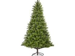 Künstlicher Weihnachtsbaum LED Tannenbaum Nagano 180 cm Kunsttanne Grün