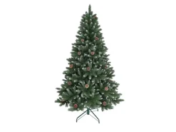 Künstlicher Weihnachtsbaum Tannenbaum Blavand 210 cm Kunsttanne mit Schnee
