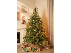 Künstlicher Weihnachtsbaum LED Tannenbaum Grimshaw mit Timer & Dimmer 185 cm