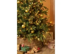 Künstlicher Weihnachtsbaum LED Tannenbaum Grimshaw mit Timer & Dimmer 185 cm