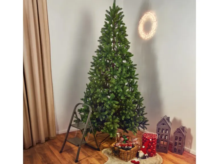 Künstlicher Weihnachtsbaum Tannenbaum Ketola 240 cm Kunsttanne Grün