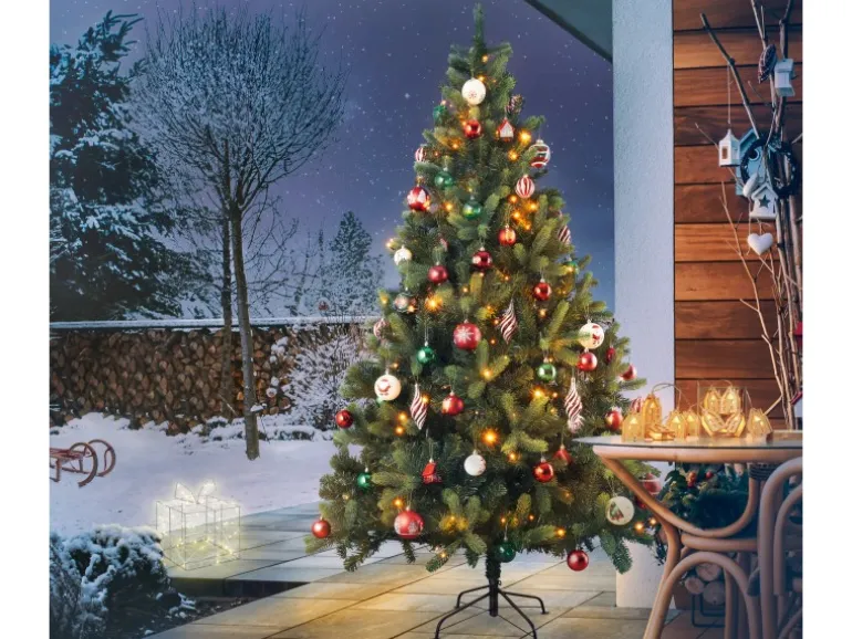 Künstlicher Weihnachtsbaum Tannenbaum Ketola 240 cm Kunsttanne Grün