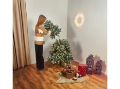 Künstlicher  Weihnachtsbaum Tannenbaum  Blavand 150 cm Kunsttanne mit Schnee