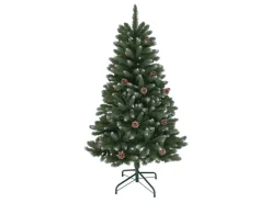 Künstlicher Weihnachtsbaum Tannenbaum Blavand 120 cm Kunsttanne mit Schnee