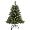 Künstlicher  Weihnachtsbaum Tannenbaum  Blavand 120 cm Kunsttanne mit Schnee