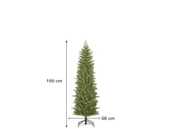 Künstlicher Weihnachtsbaum Tannenbaum Harma Pilar 155 cm Kunsttanne Grün